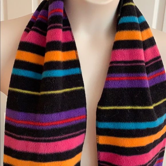 5 for $25 Pretty multi colored fringe scarf - Picture 2 of 2